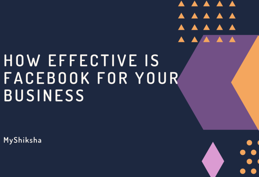 How Effective is Facebook for your Business