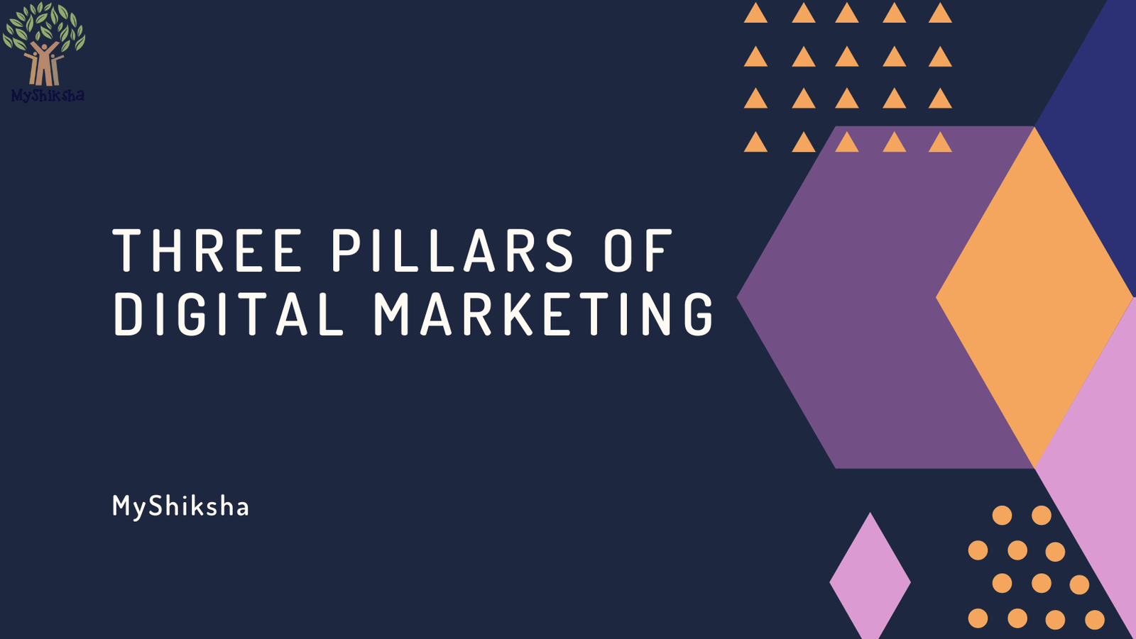 Three Pillars of Digital Marketing