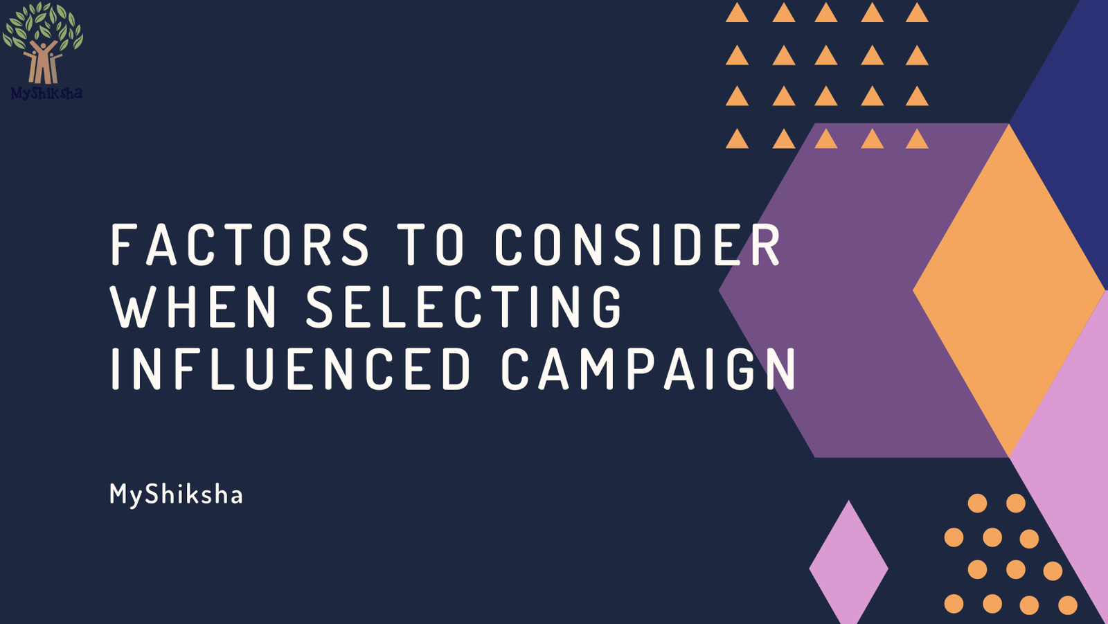 Factors to Consider when Selecting Influenced Campaign